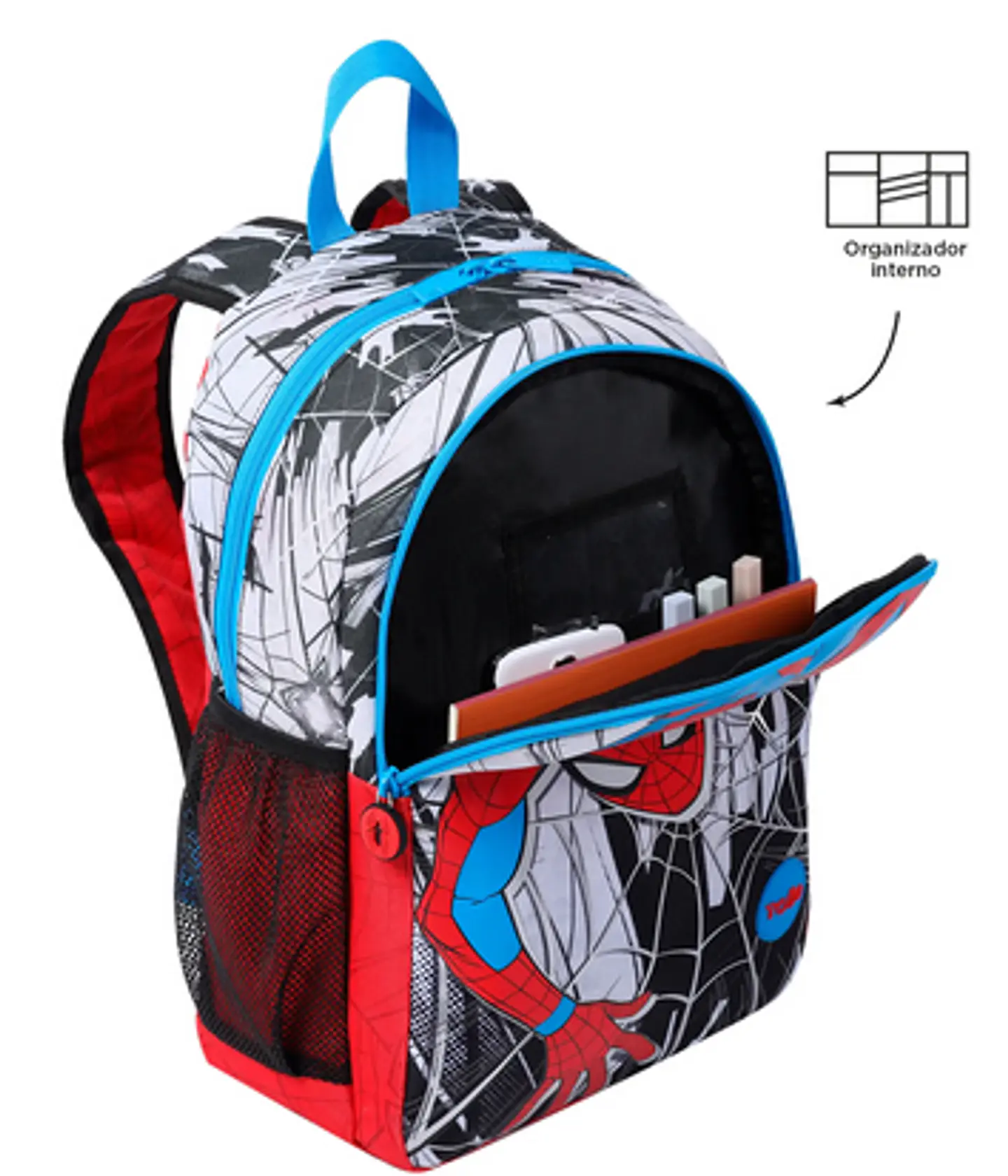Morral Para Niño Spiderman City M  4