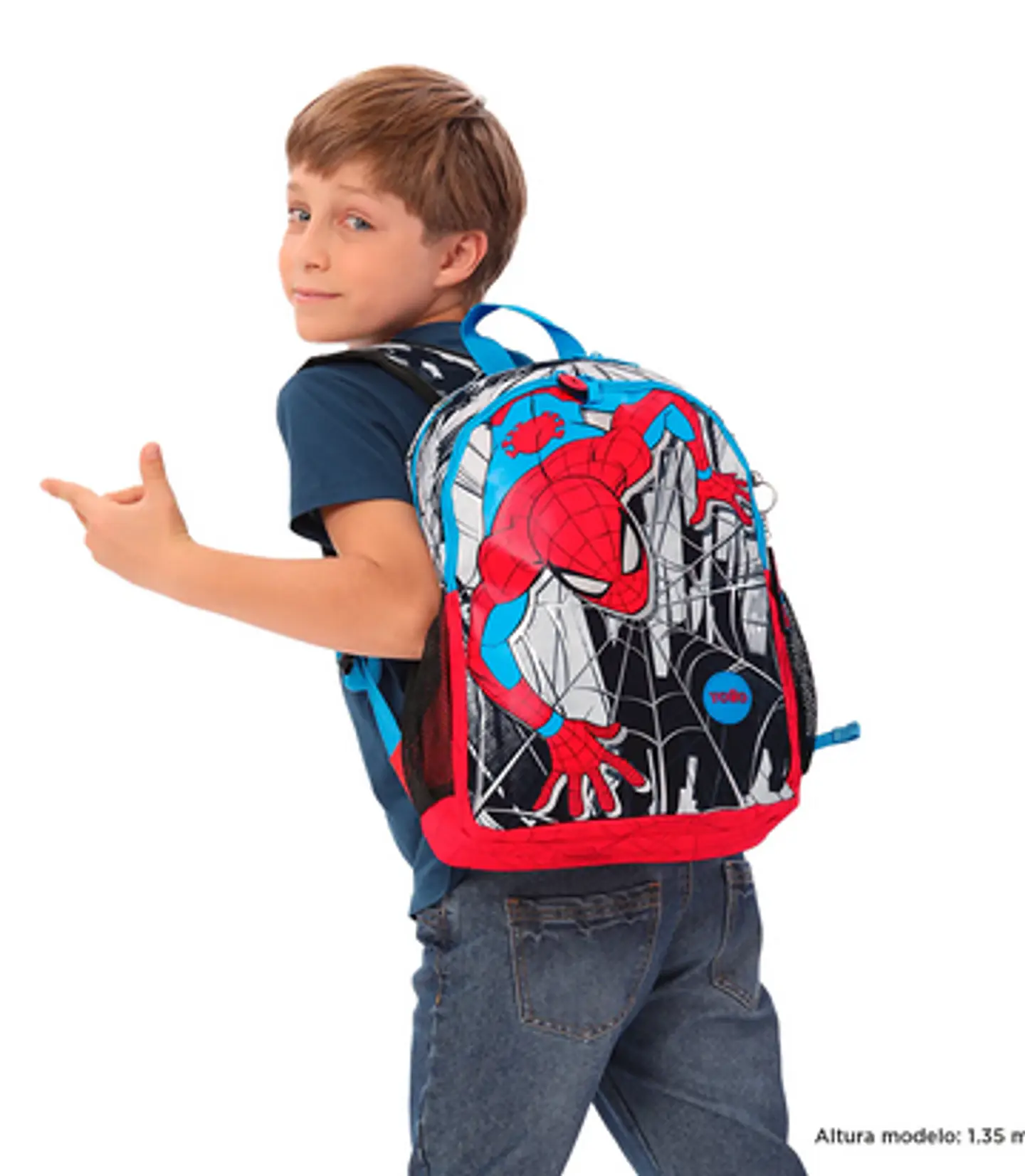 Morral Para Niño Spiderman City M  2