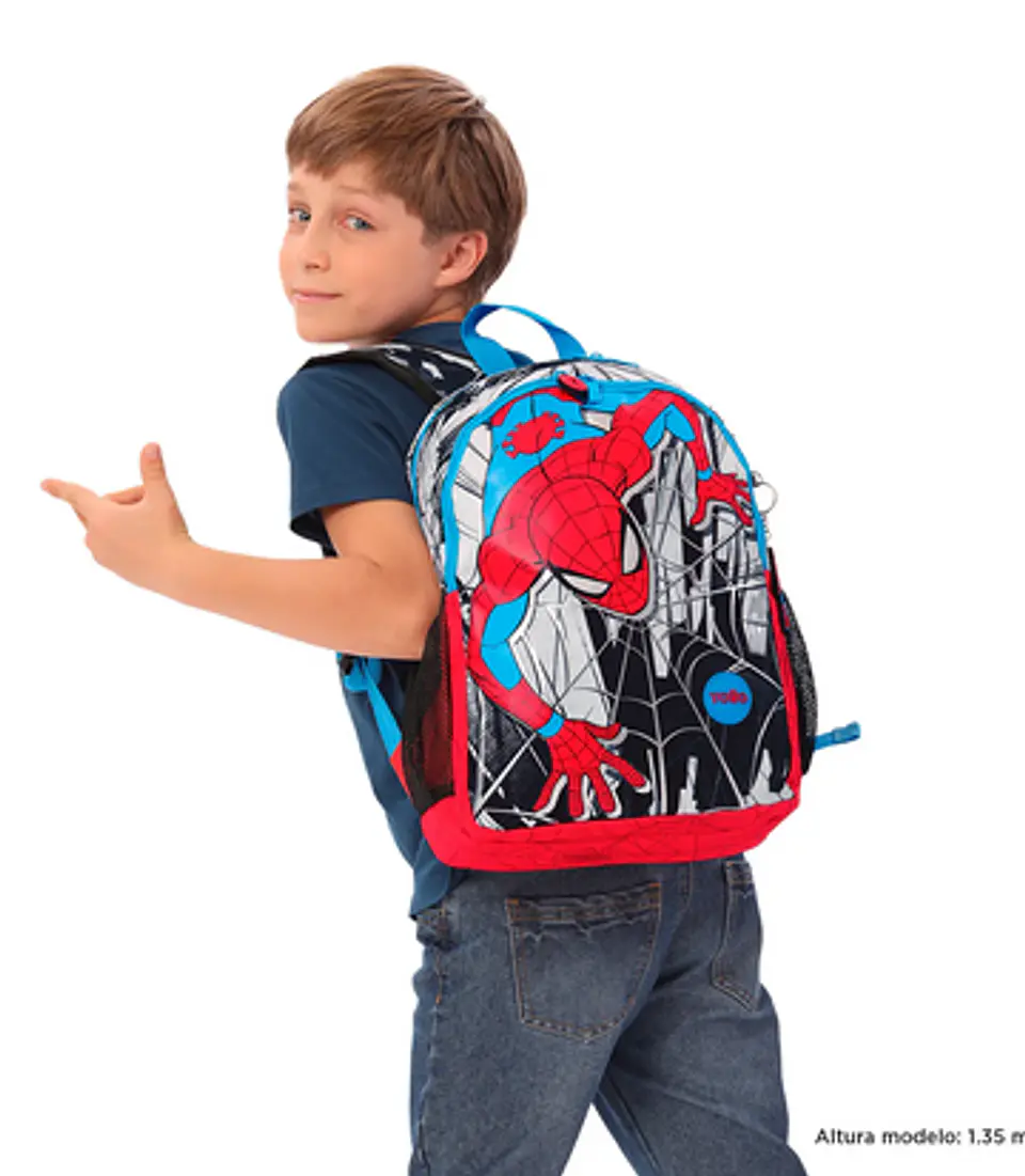 Morral Para Niño Spiderman City M  2