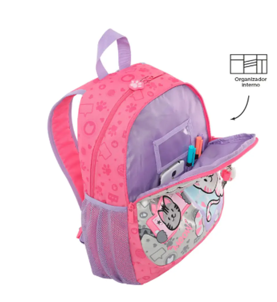 Morral Para Niña Selfie Cat M 5