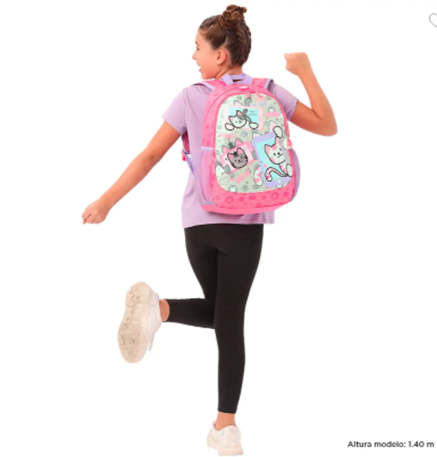 Morral Para Niña Selfie Cat M 2