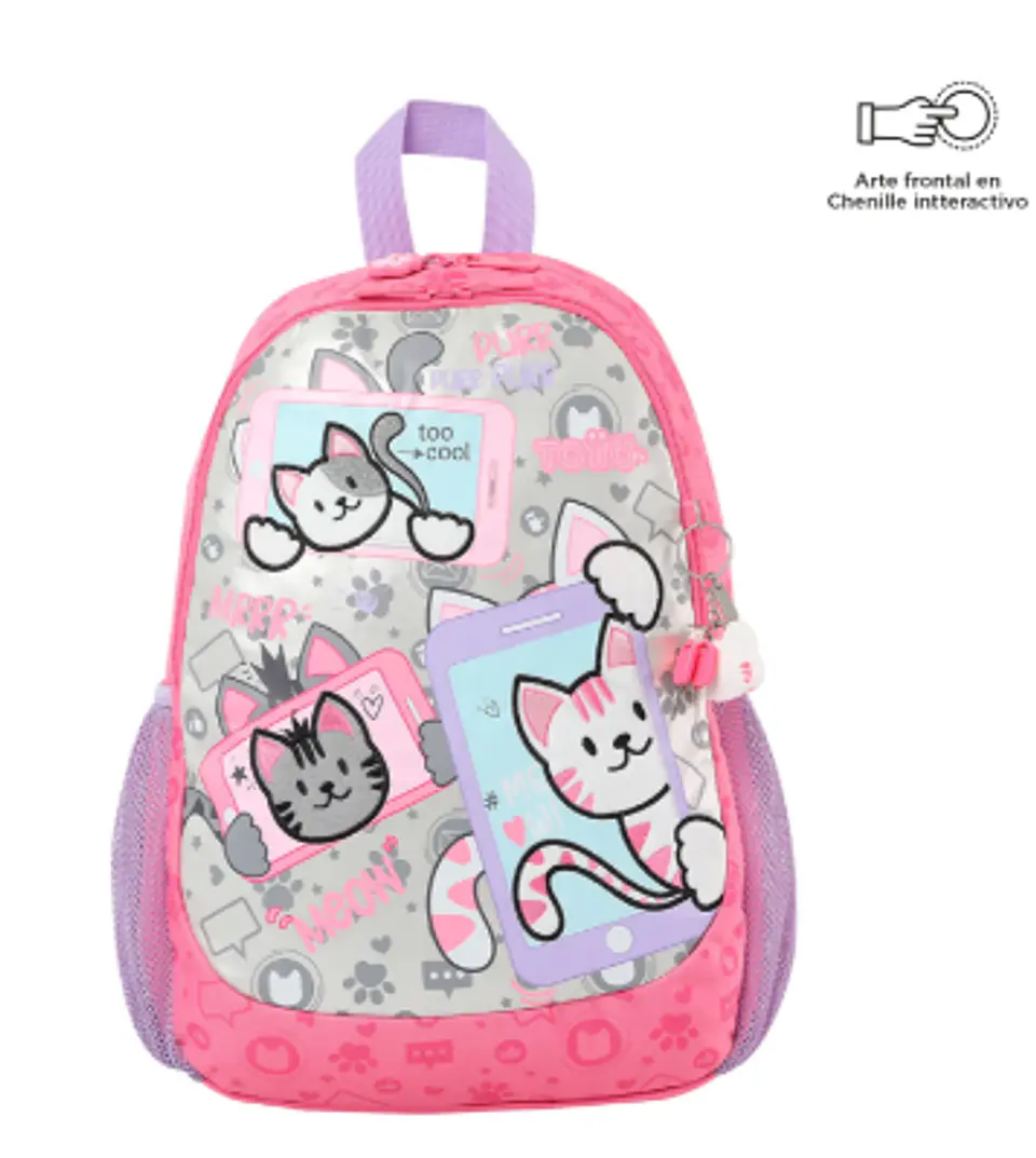 Morral Para Niña Selfie Cat M 1