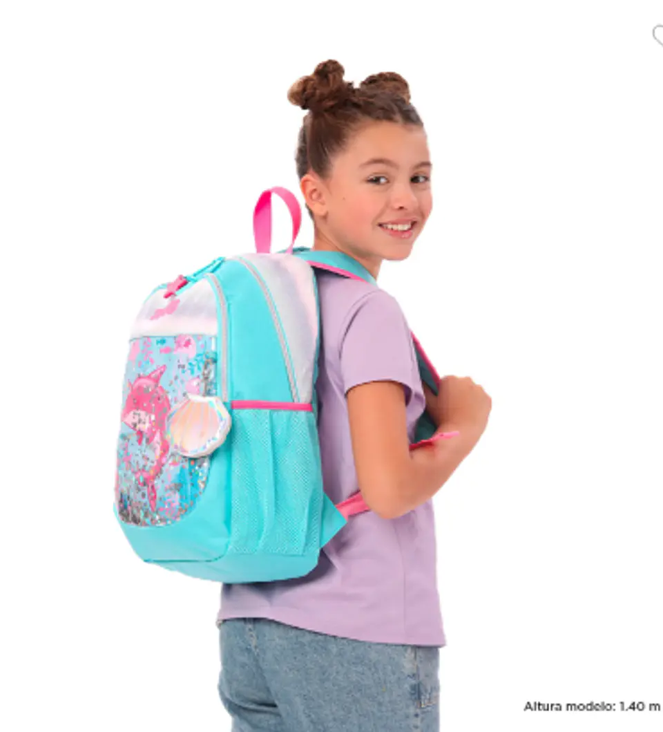 Morral Para Niña Pink Ocean M  4