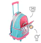 Morral Con Ruedas Rue Bomper Pink Ocean L - Miniatura 5