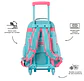 Morral Con Ruedas Rue Bomper Pink Ocean L - Miniatura 7
