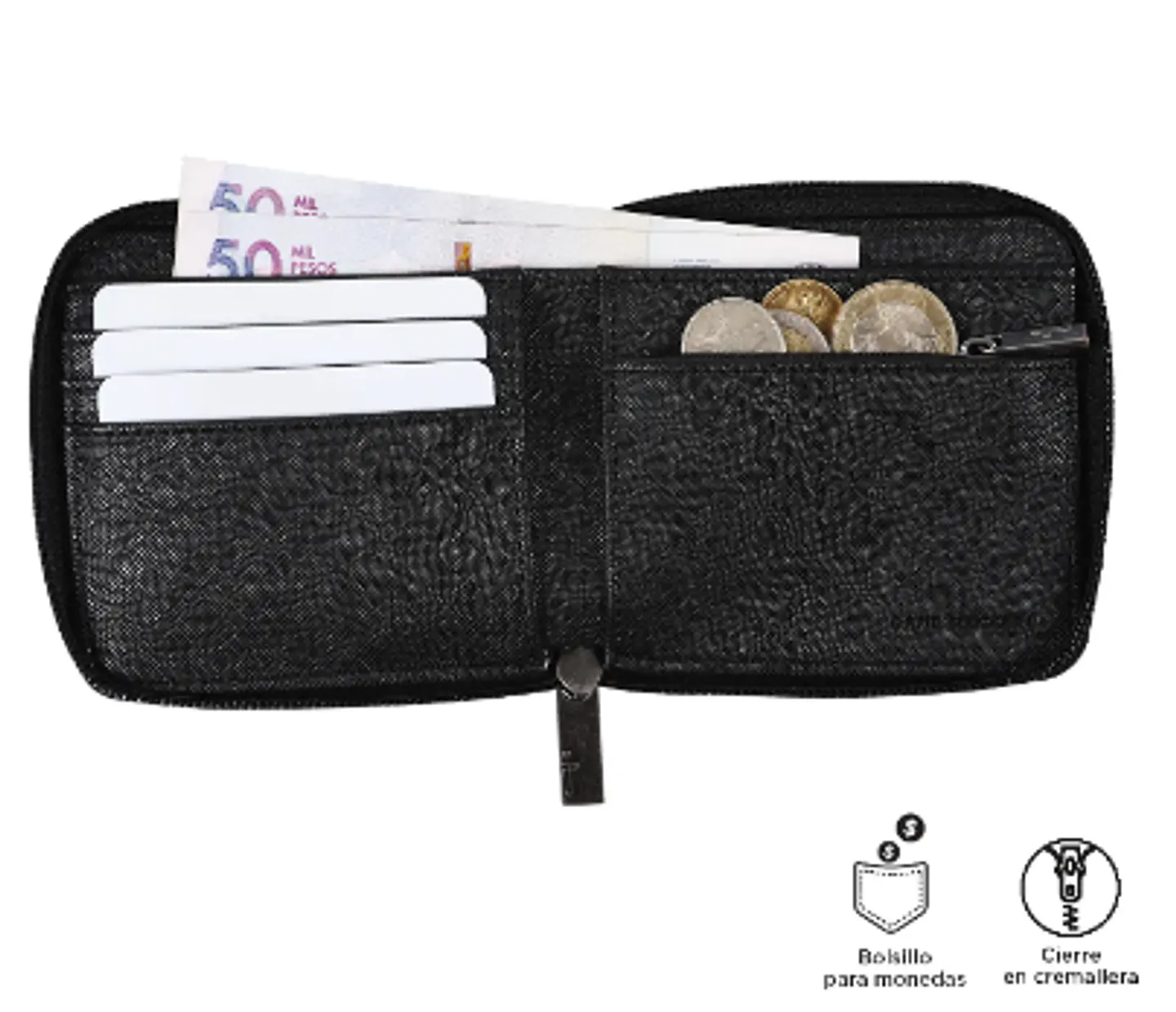 Billetera Para Hombre Dunna Mediana 4