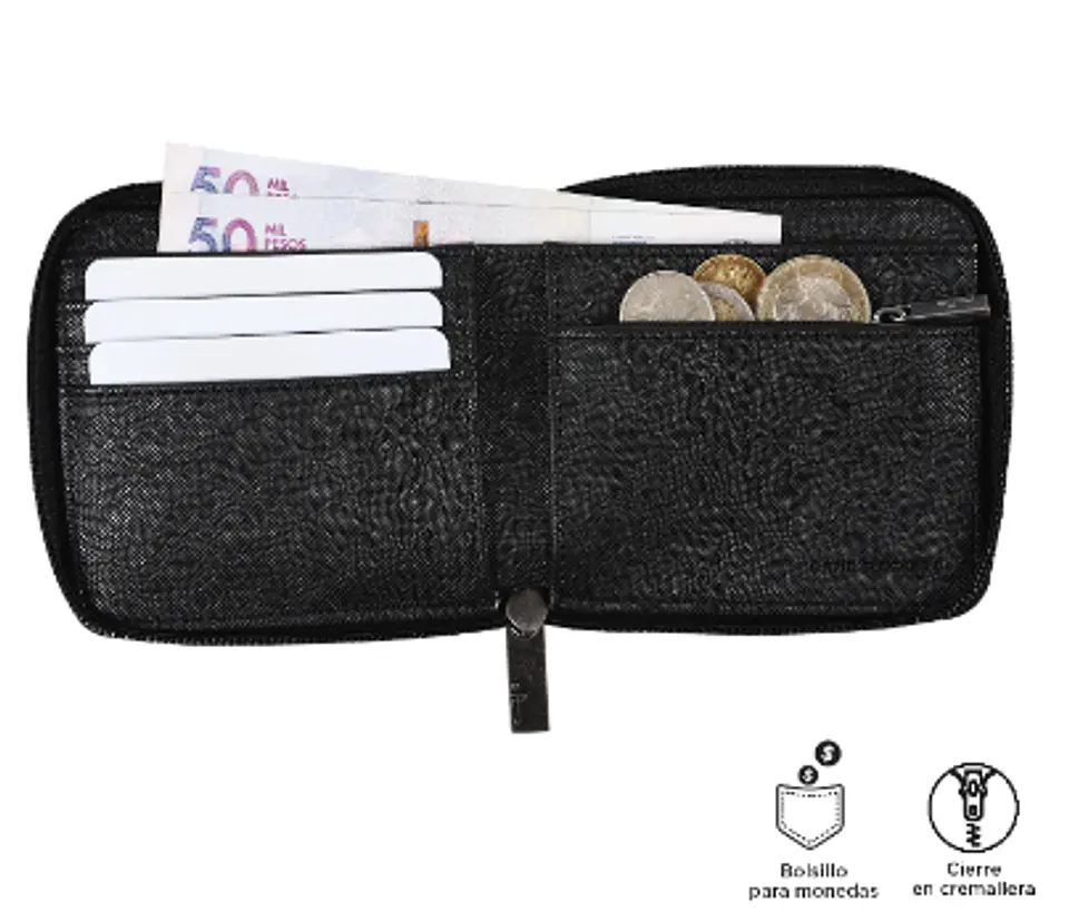 Billetera Para Hombre Dunna Mediana 4