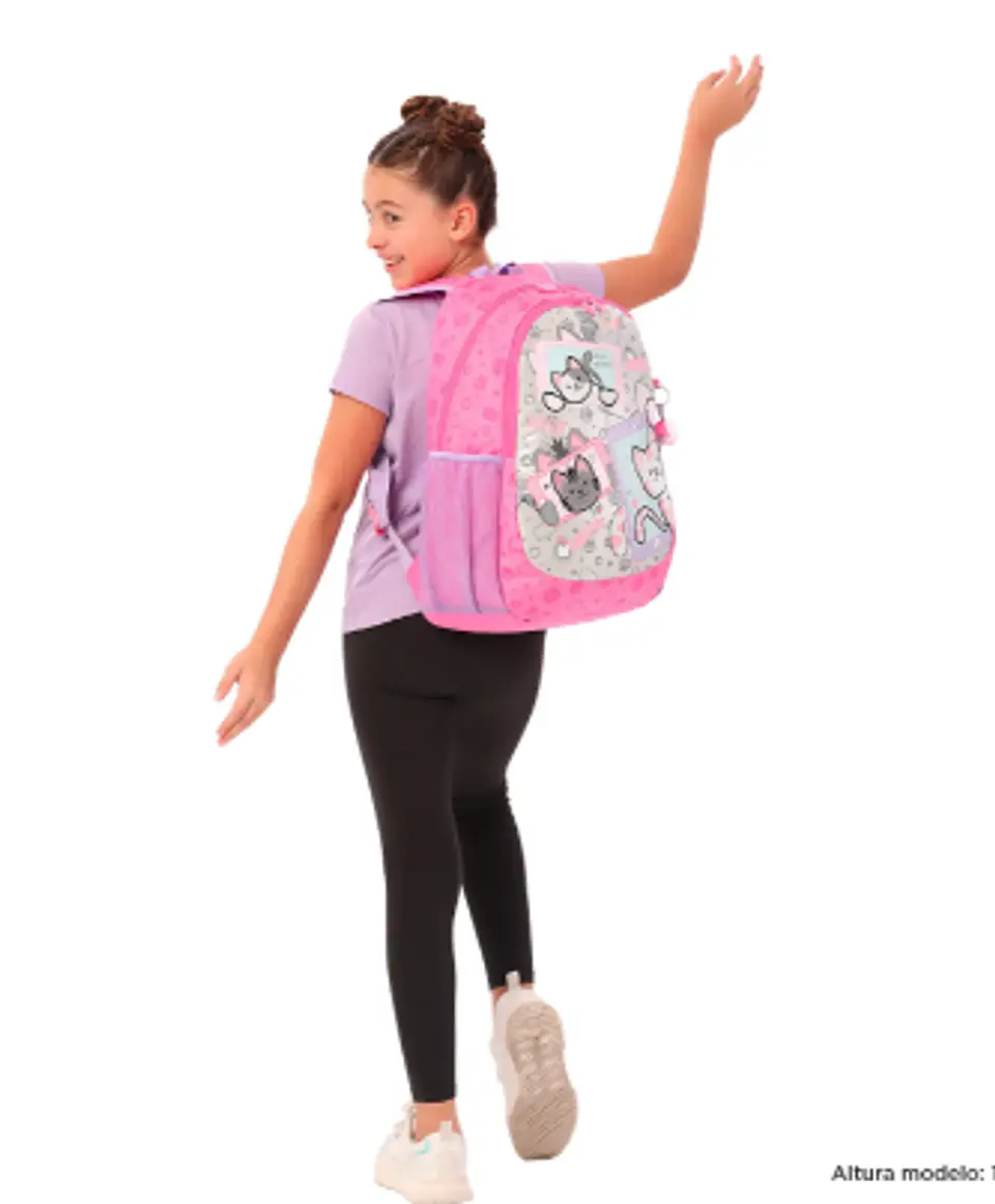 Morral Para Niña Selfie Cat L 2