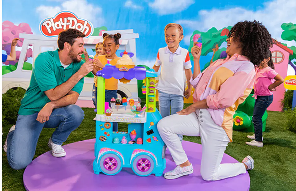 Play-Doh Kitchen Camión De Helados 6