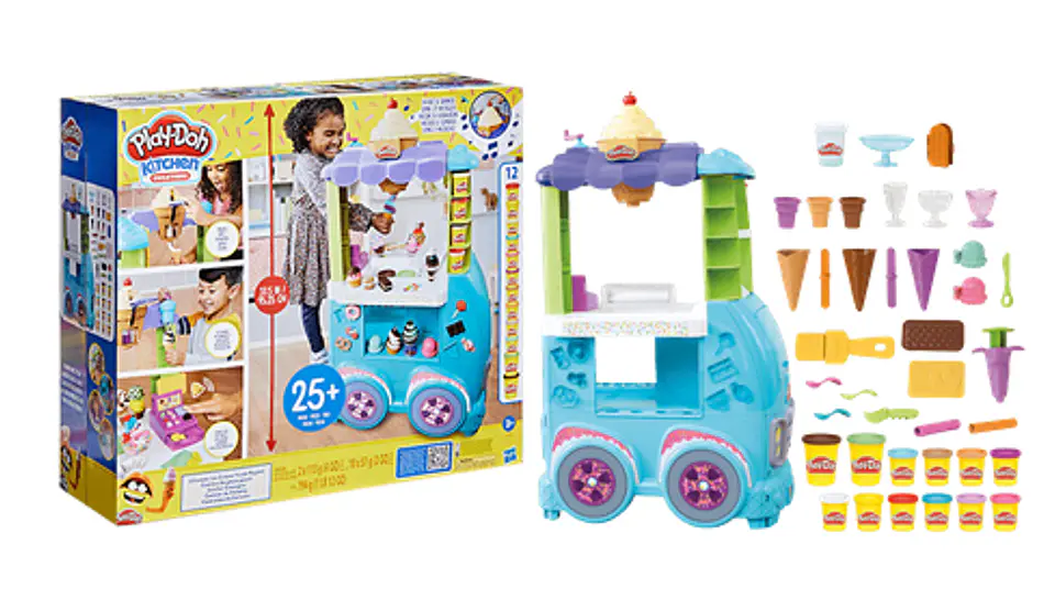 Play-Doh Kitchen Camión De Helados 1