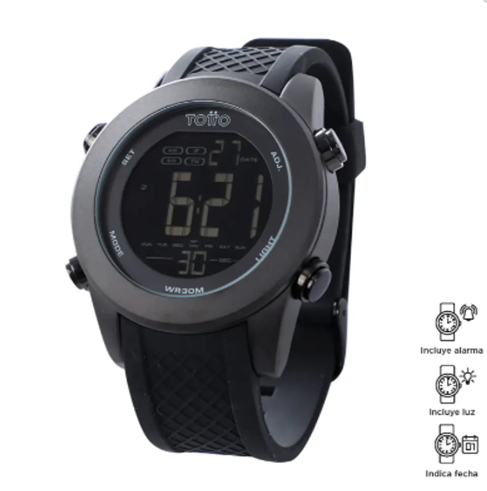 Reloj Digital  Totto 3 Atm Digy 6