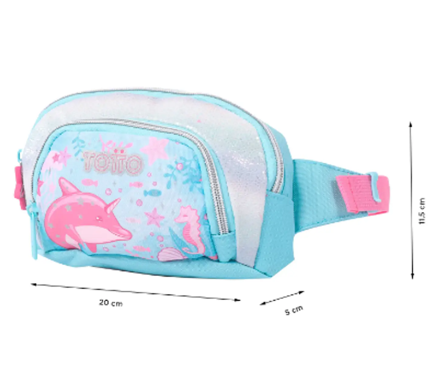 Canguro  Pink Ocean Azul 3