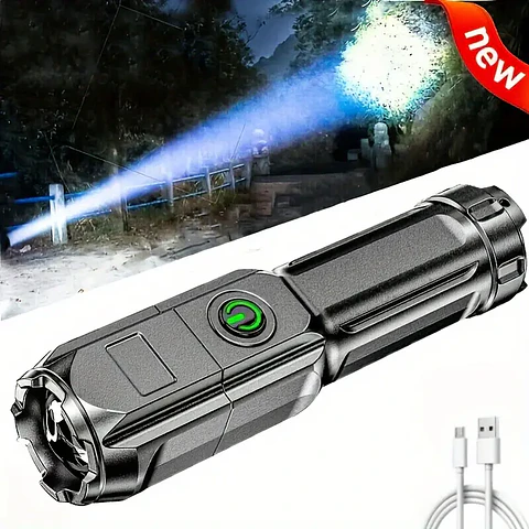 Linterna Portatil con Zoom