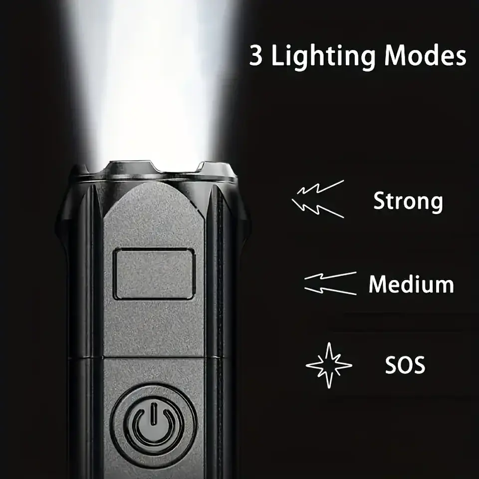 Linterna Portatil con Zoom 5