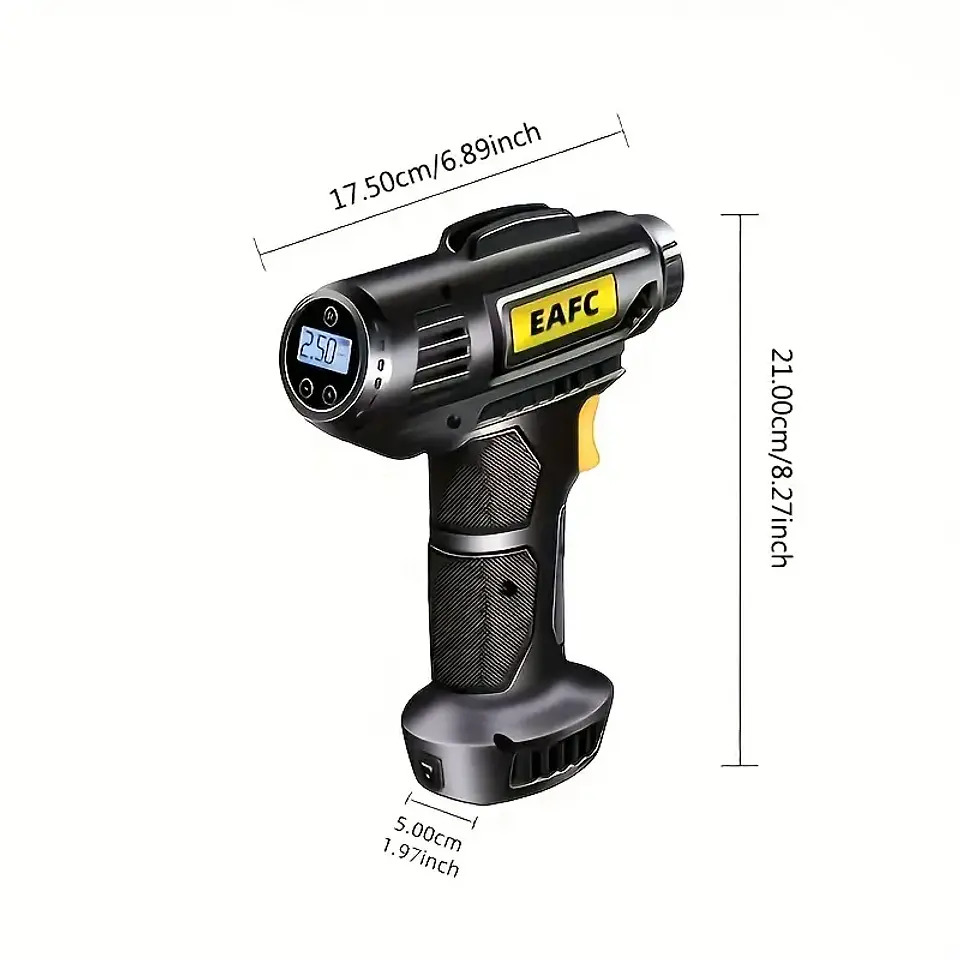 Compresor de Aire Portátil 120W 2