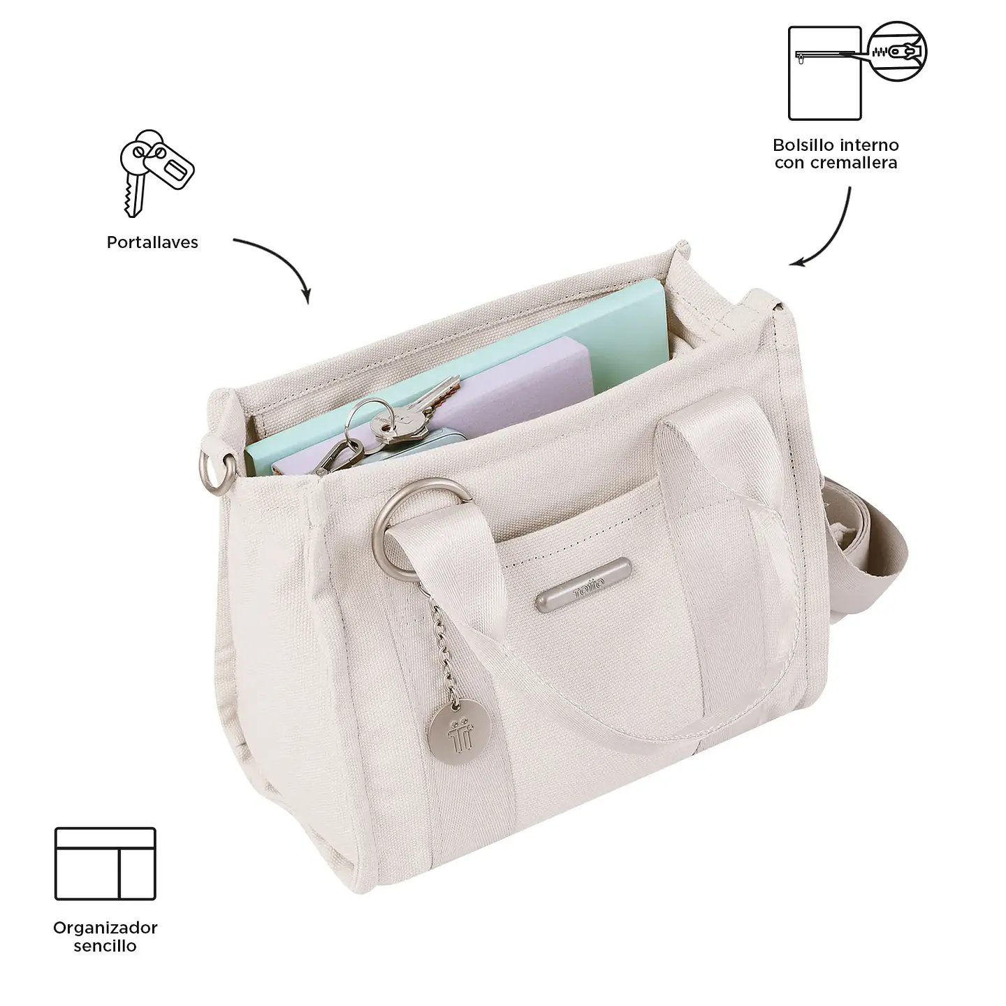 Bolso Totto  T-Bag S 15