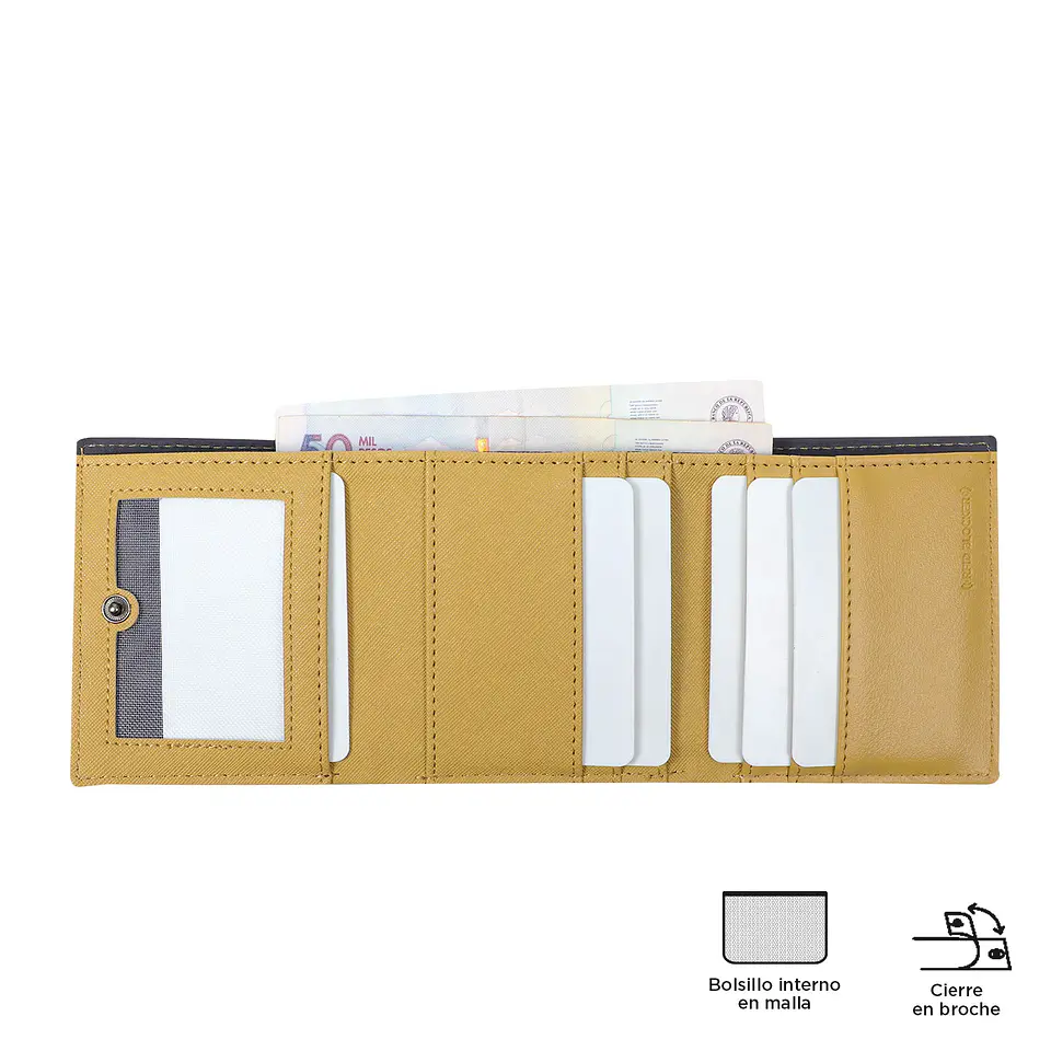 Billetera Totto Saffiano AQI 8