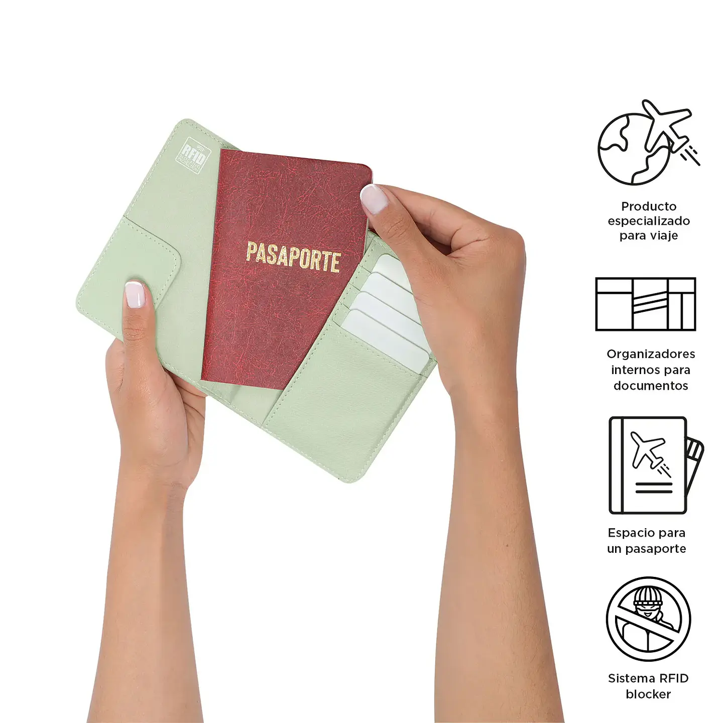 Porta Pasaporte Holdery  12