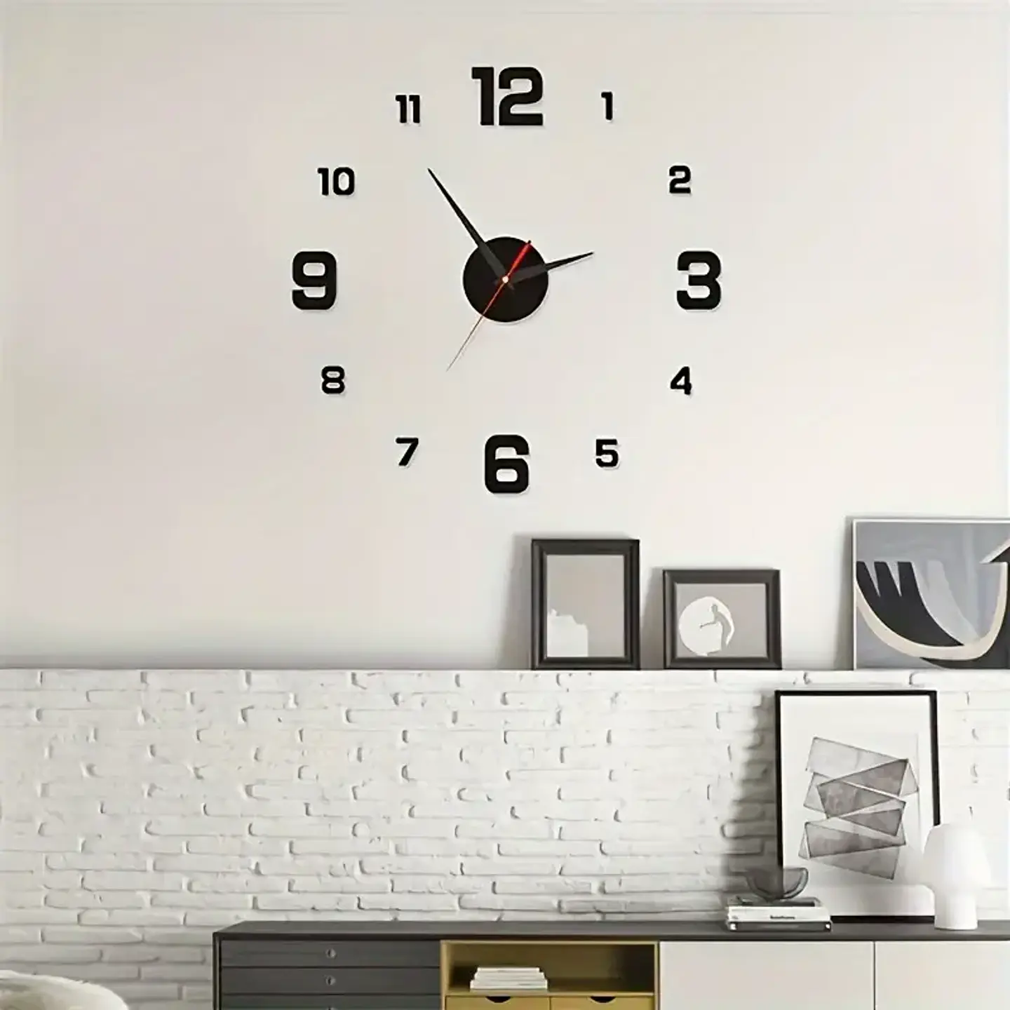 Reloj De Pared Digital 3D  1