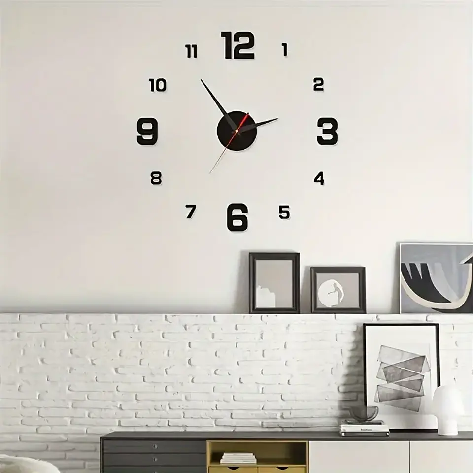 Reloj De Pared Digital 3D  1