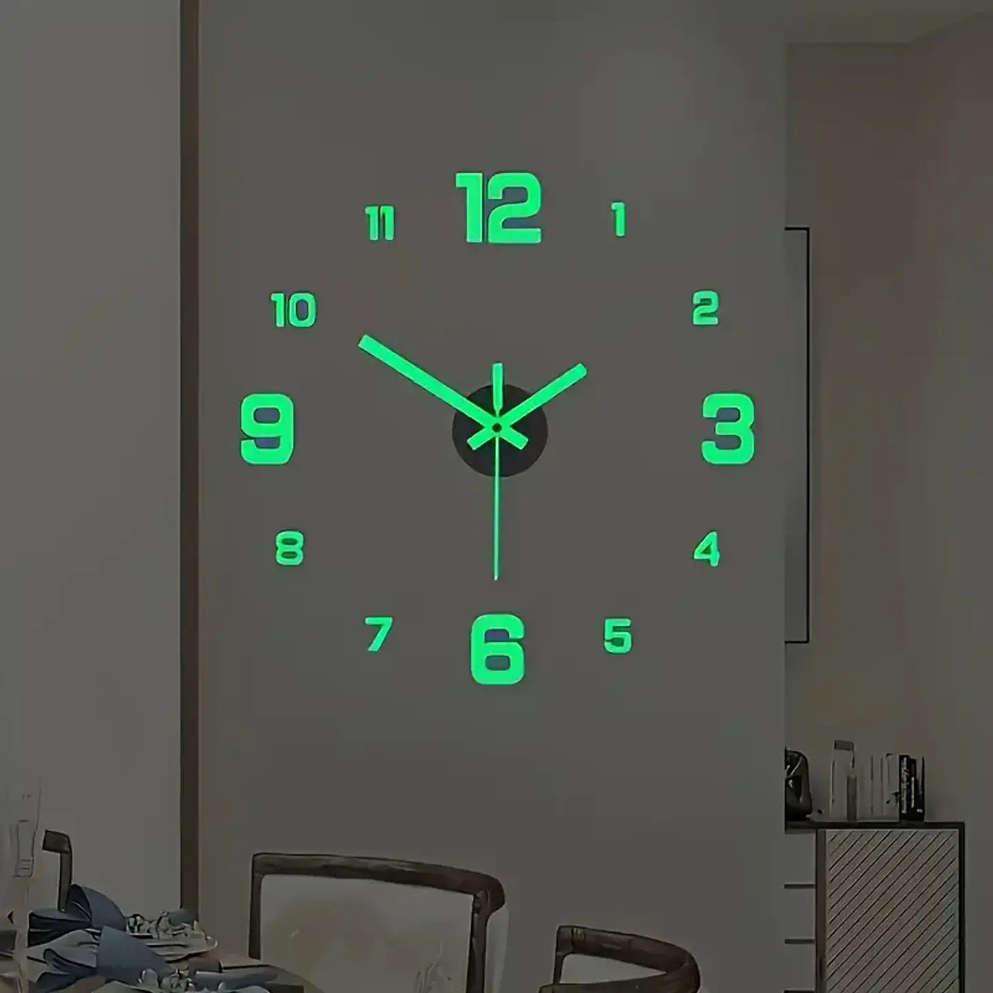 Reloj De Pared Digital 3D  4