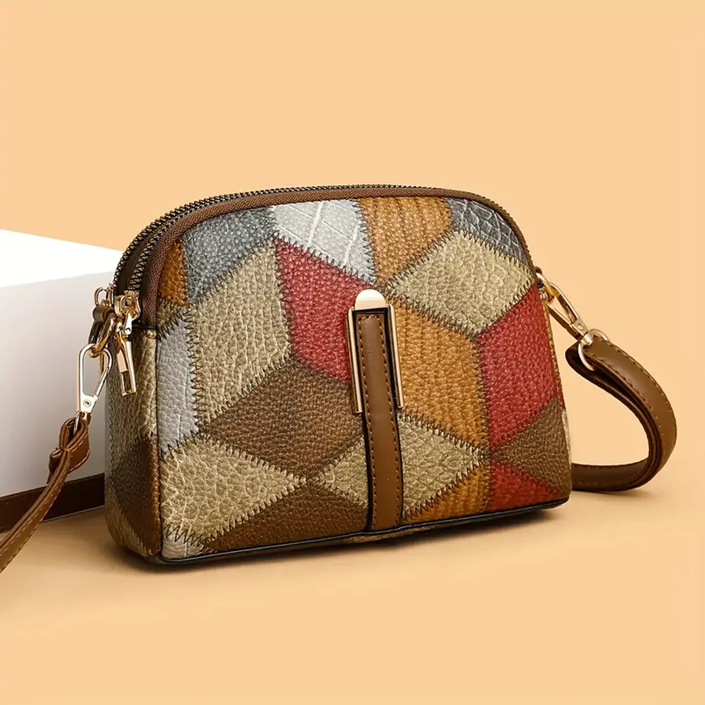 Bolso Cruzado Retazos 1
