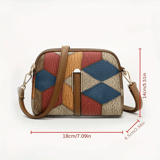 Bolso Cruzado Retazos