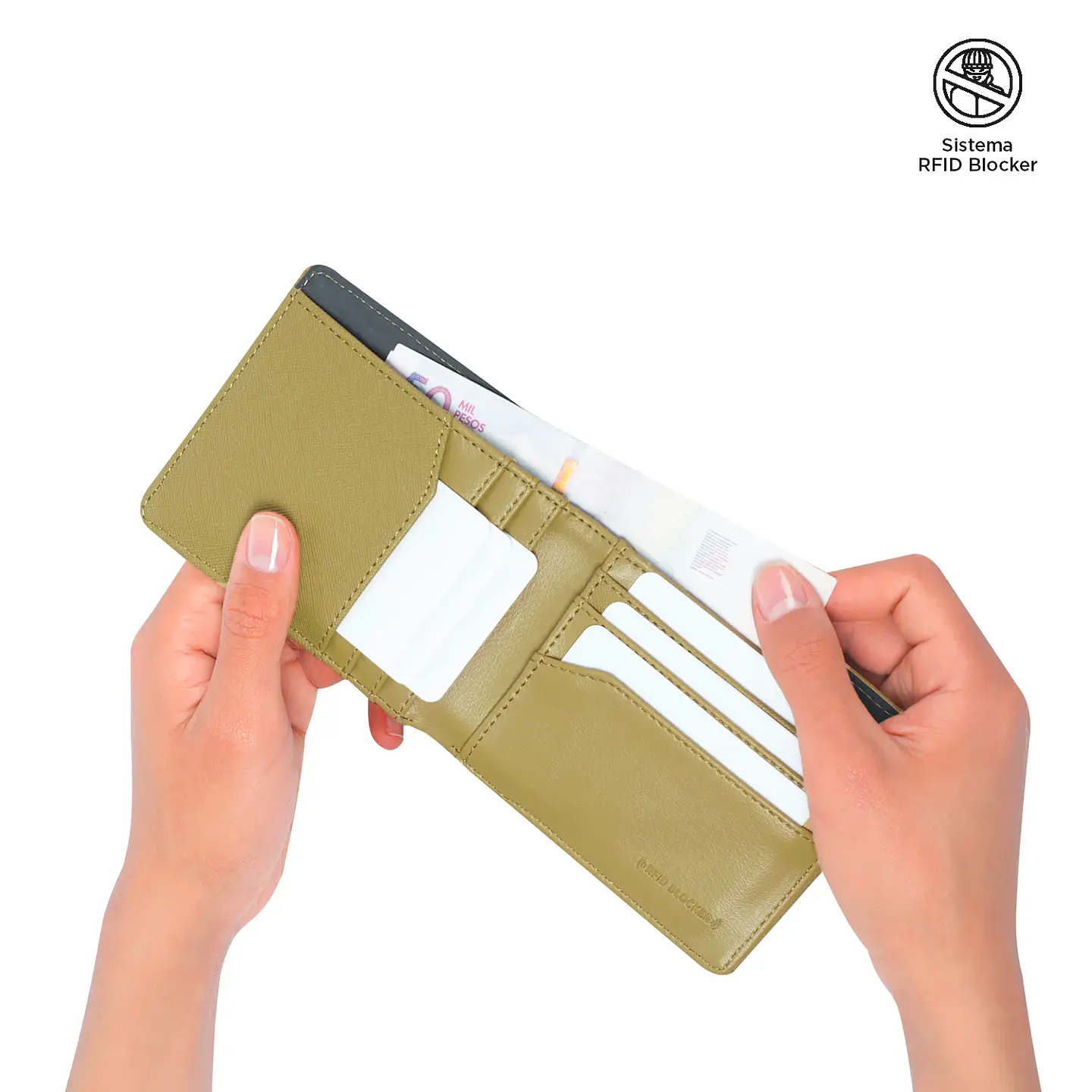 Billetera Saffiano Kri Totto 4