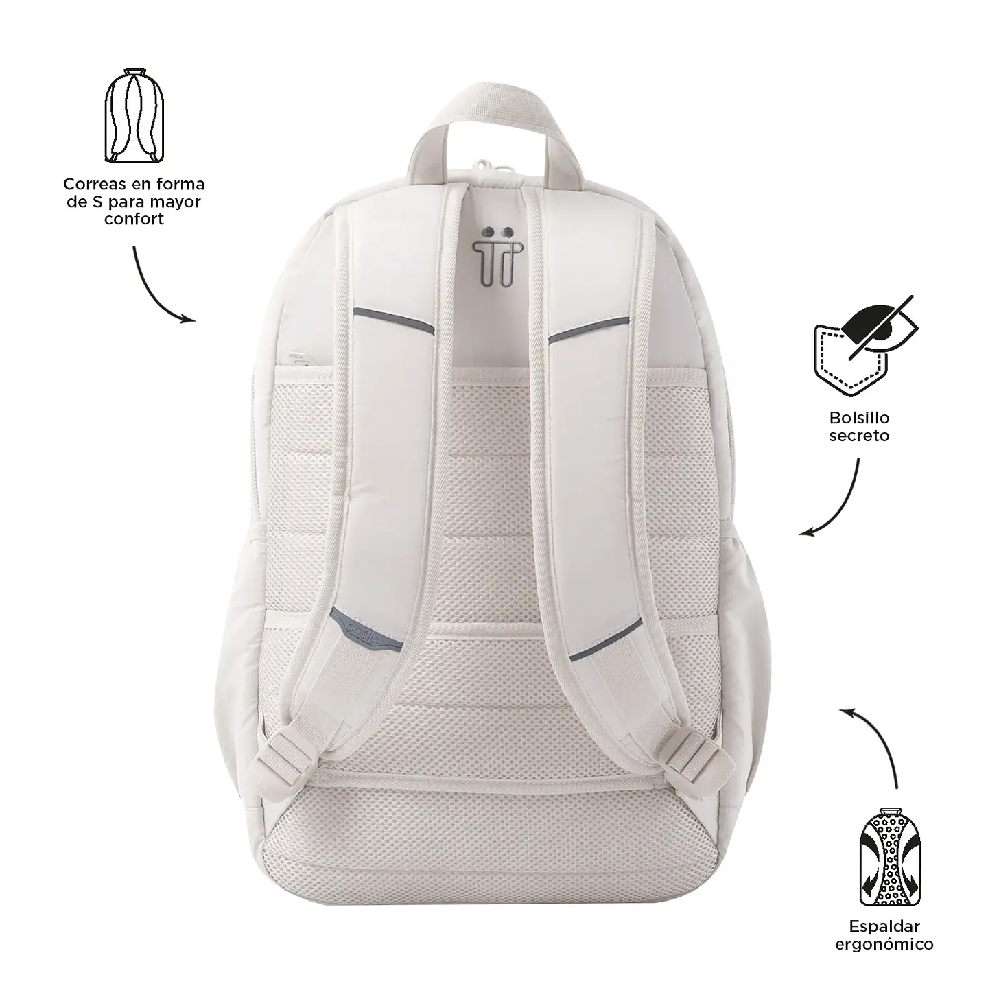 Morral Totto Porta Pc Plaine 8