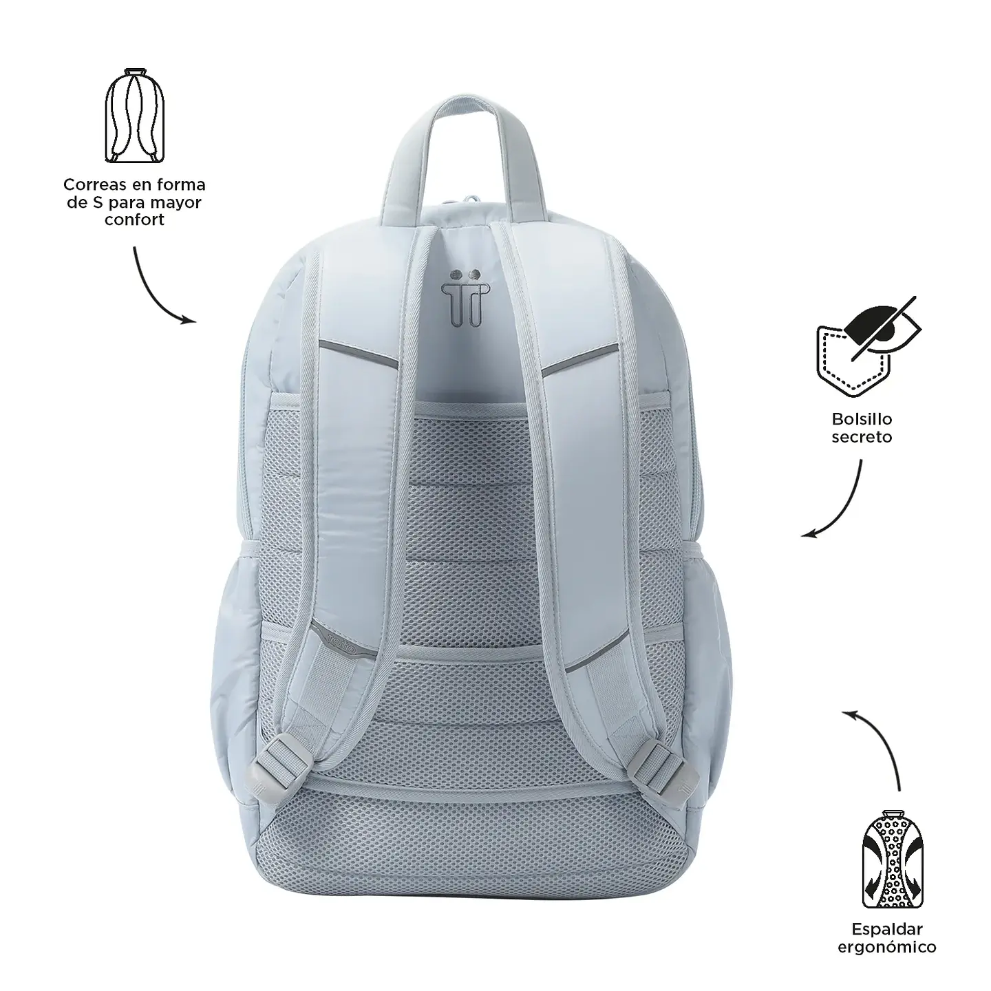 Morral Totto Porta Pc Plaine 3