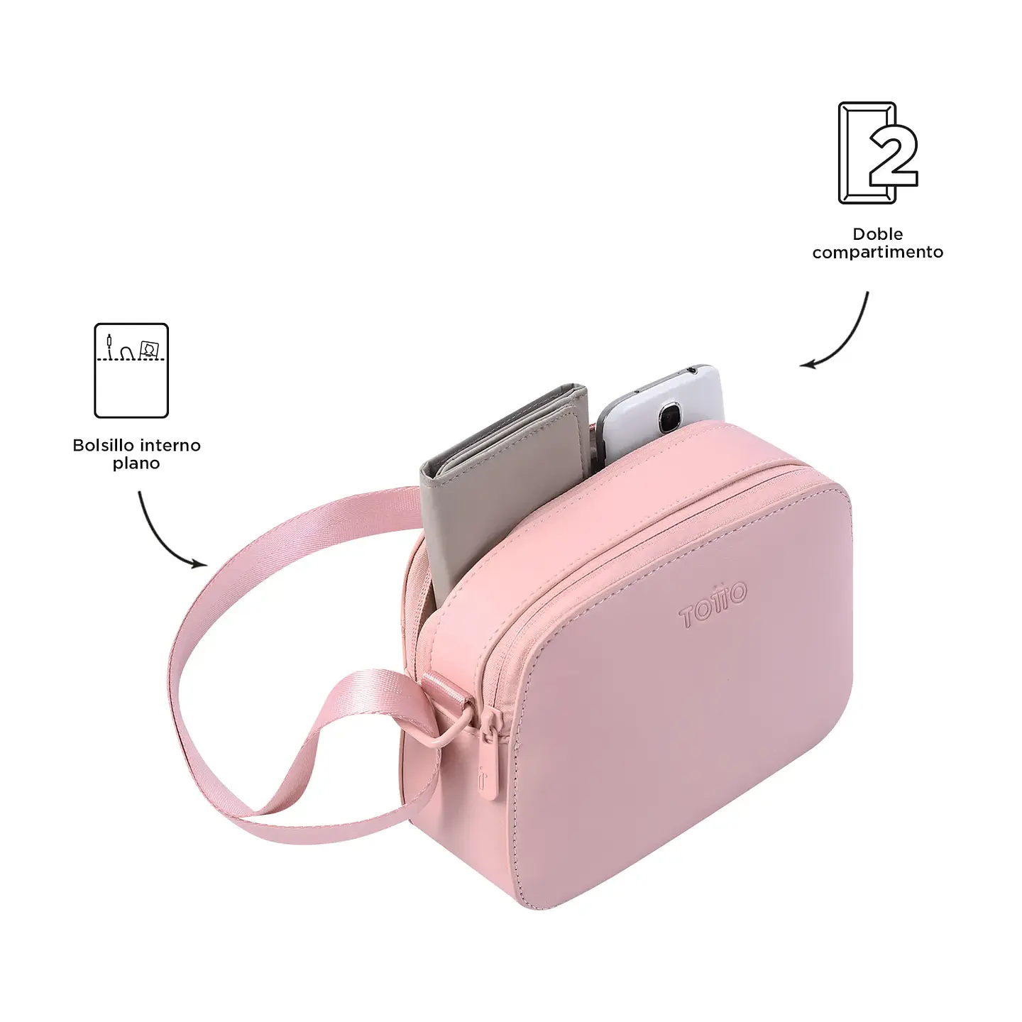 Bolso Para Mujer Totto Calav 3.0 2