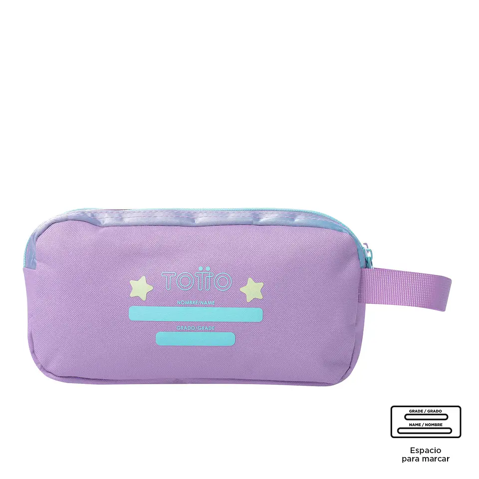 Cartuchera escolar Totto Friends Morado 4