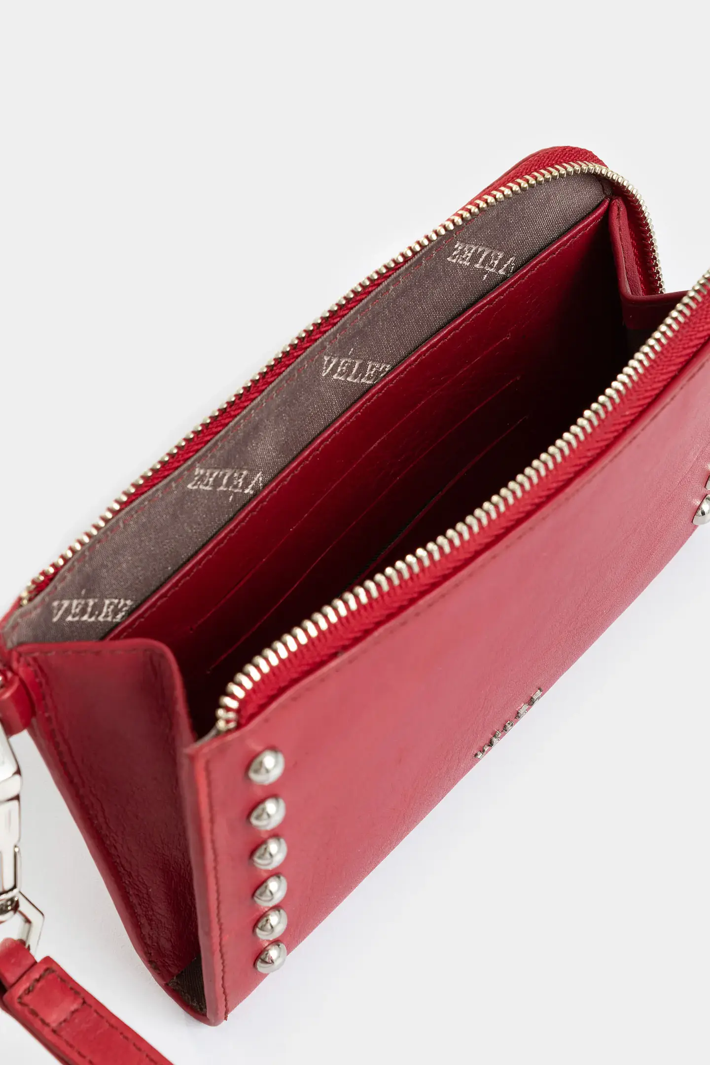 Billetera Velez Holy De Cuero 8