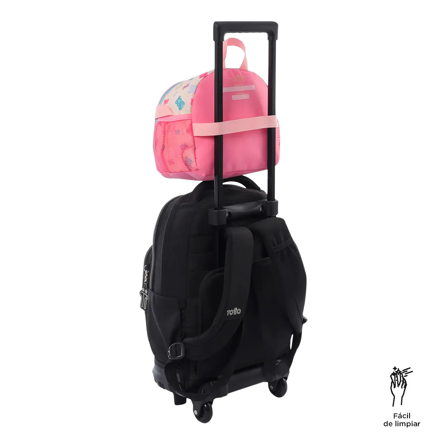 Lonchera Con Aislamiento Térmico Gummy Bear Rosado 4