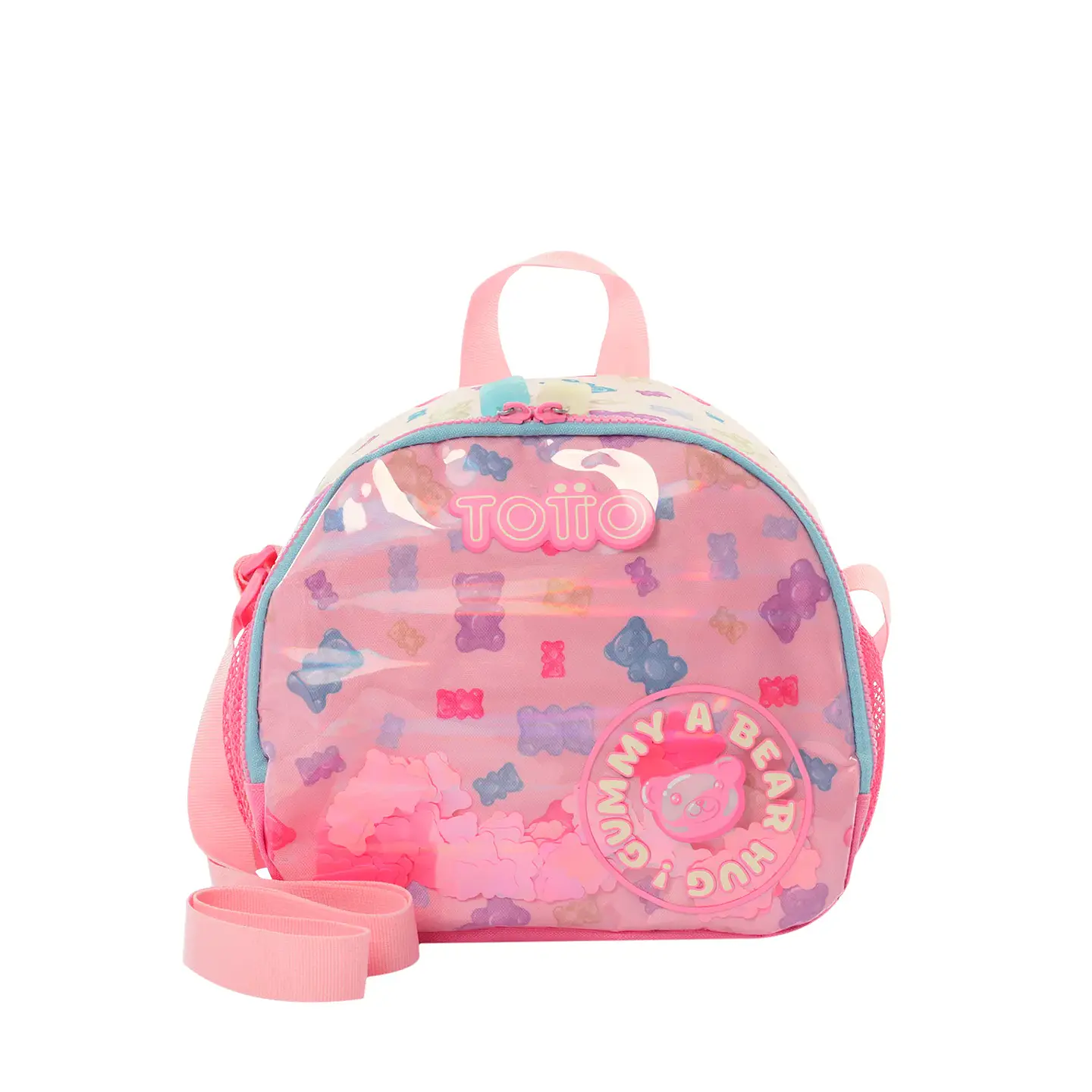 Lonchera Con Aislamiento Térmico Gummy Bear Rosado 8