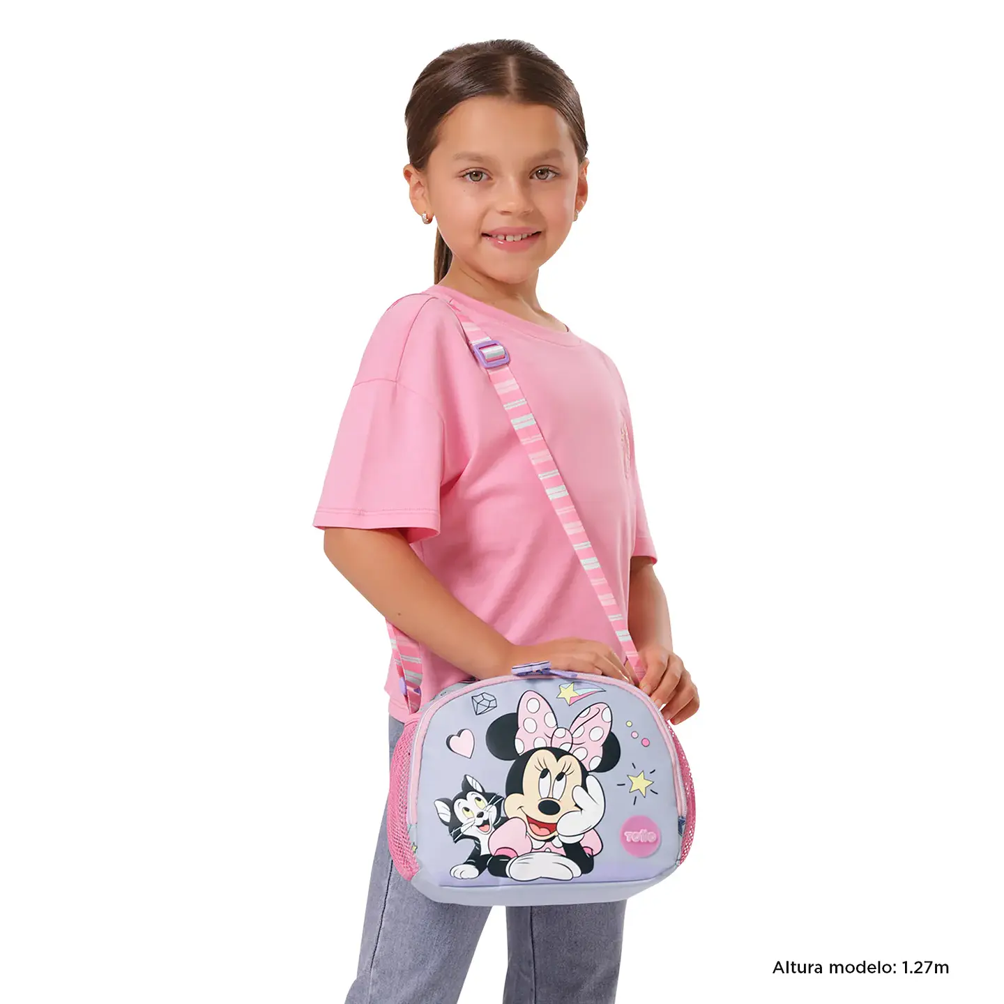 Lonchera con Aislamiento Térmico Minnie Gris 7