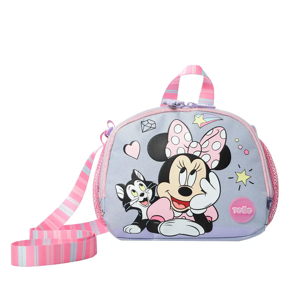 Lonchera con Aislamiento Térmico Minnie Gris 1