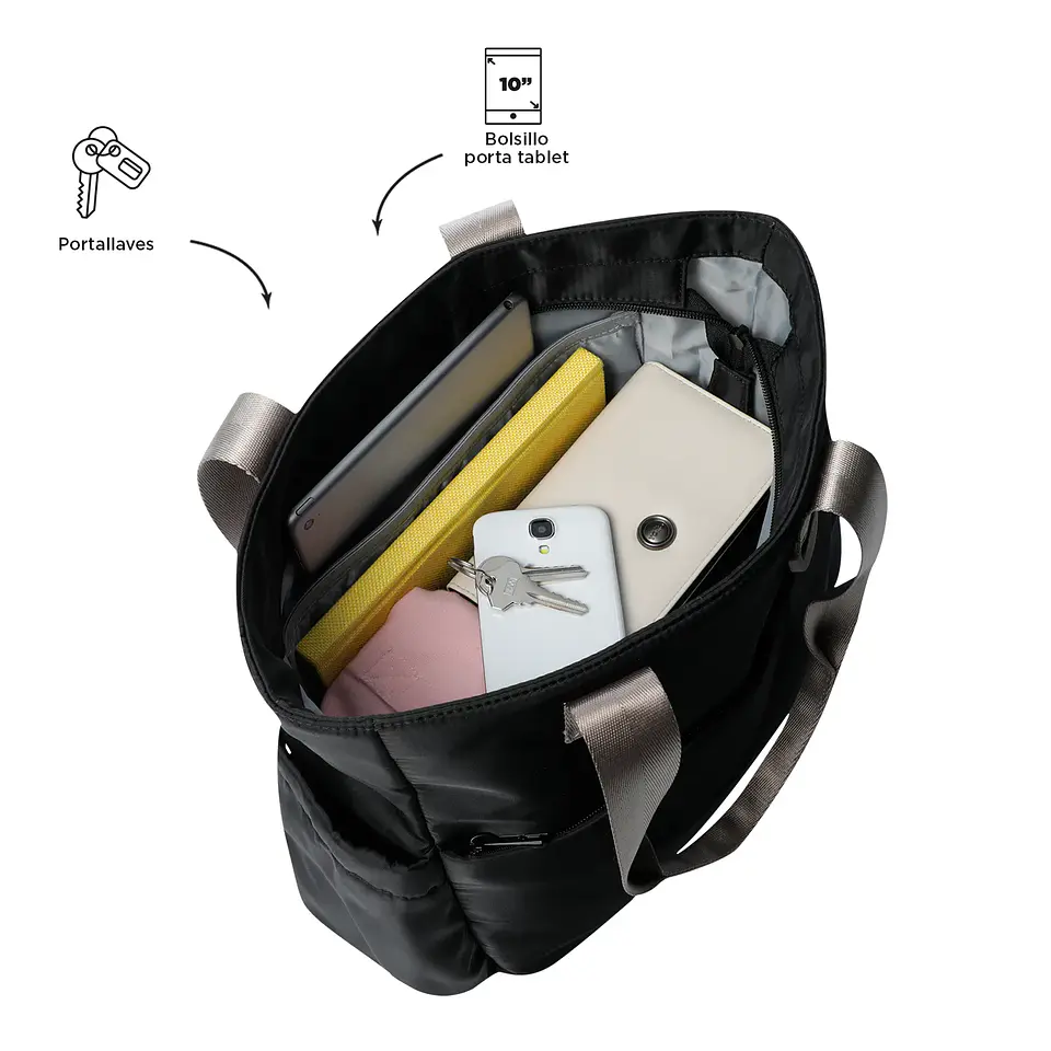 Bolso Totto shopping para Mujer Sue Porta Tablet 10