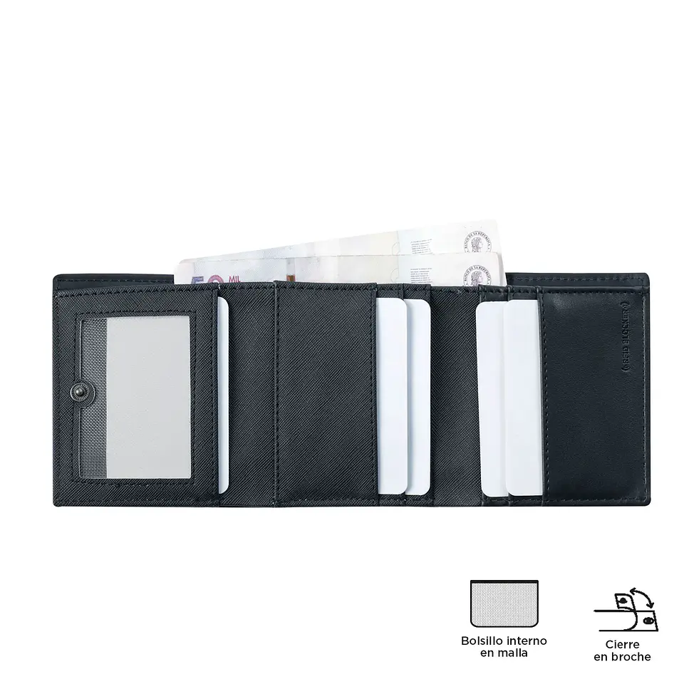 Billetera Totto Saffiano AQI 12