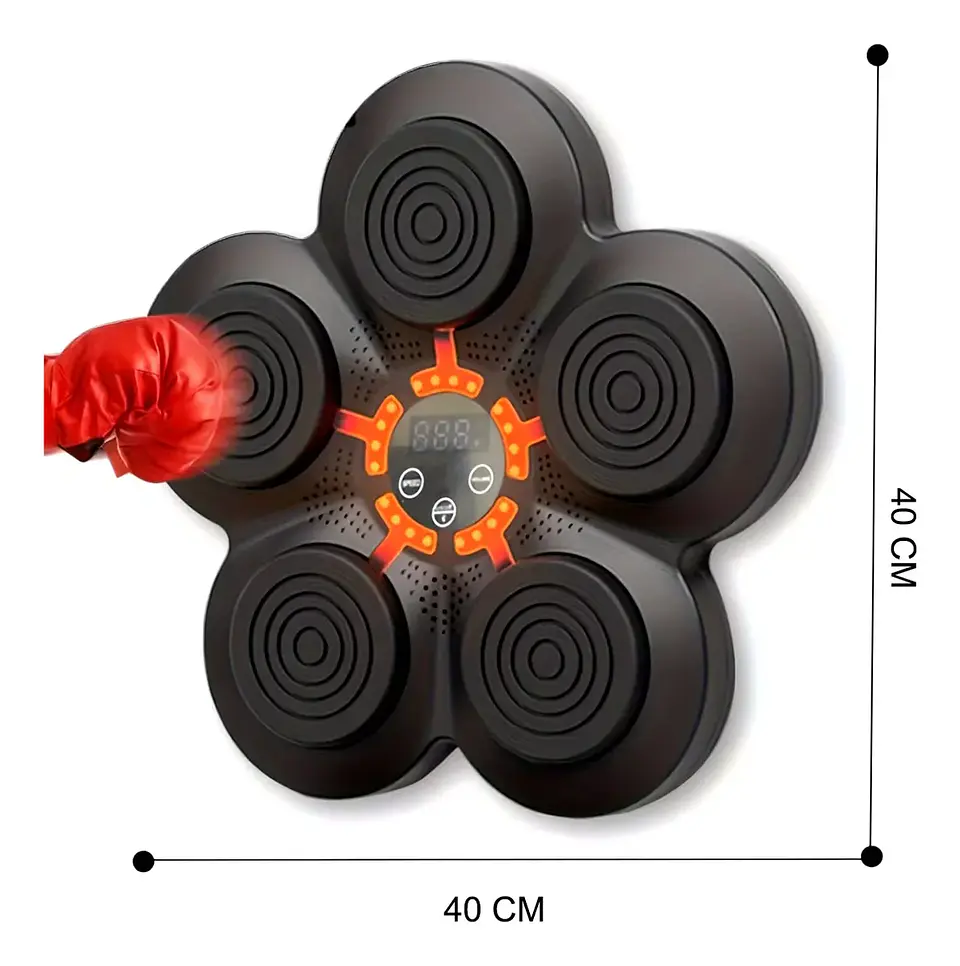 Maquina Boxeo Musical Montaje Pared Adultos Niños Bluetooth 4