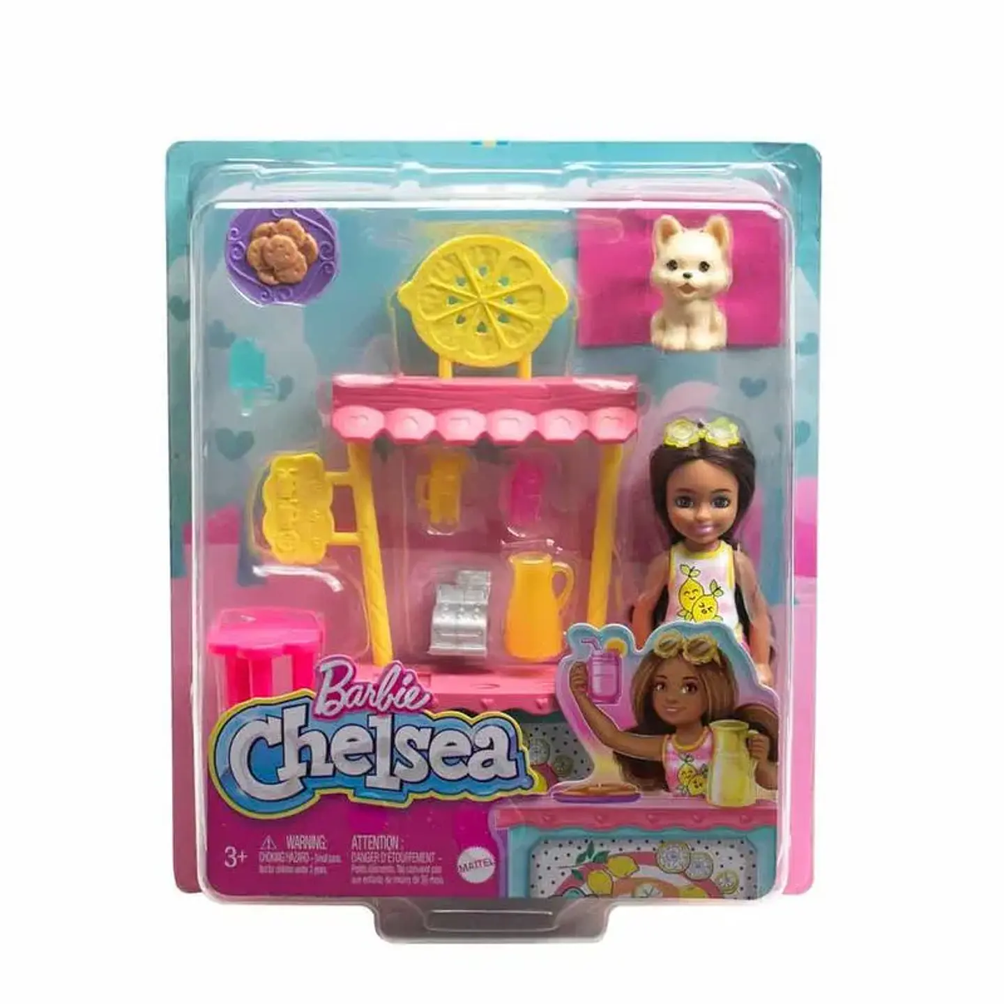 Set de Juego  Barbie Chelsea Puesto de Limonada 1