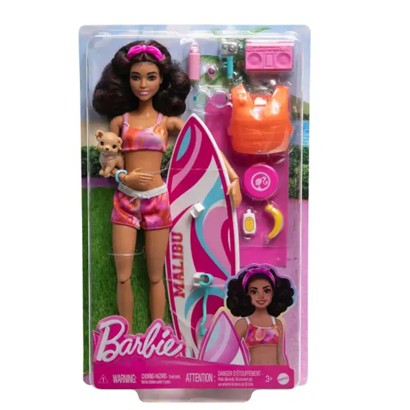 Barbie Dia De Surf Y Playa 1