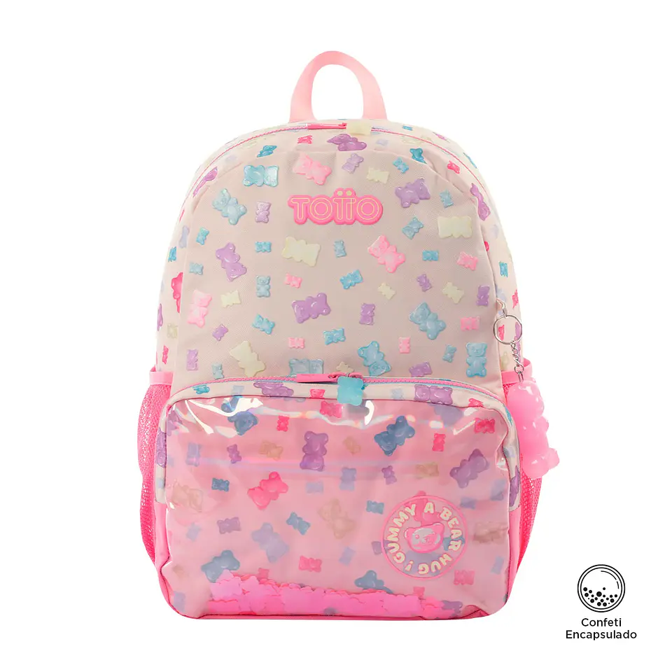 Mochila Totto  Gummy Bear T. M 1