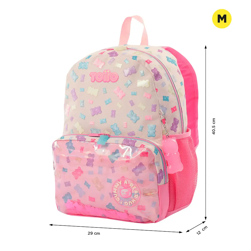 Mochila Totto  Gummy Bear T. M 5