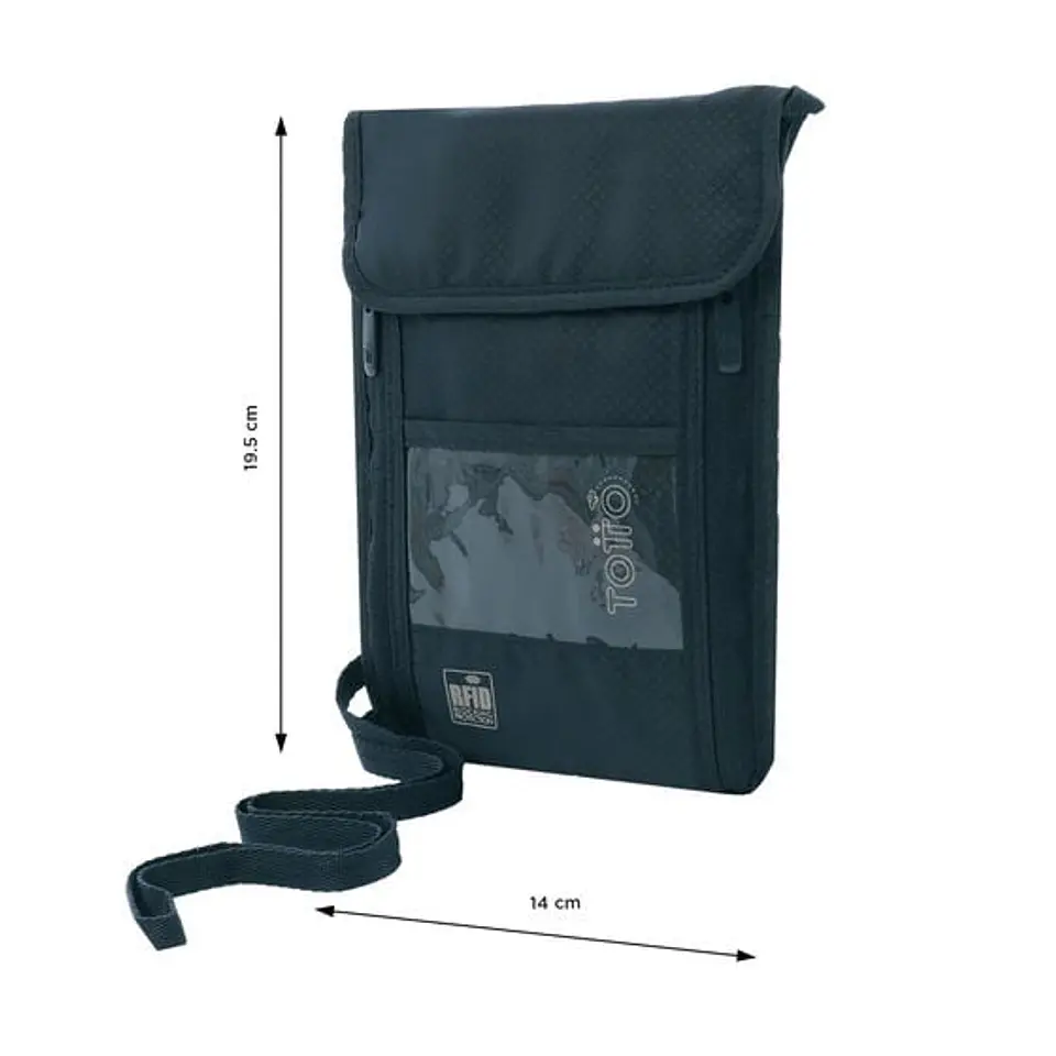 Porta Pasaporte Seguridad Hang  2