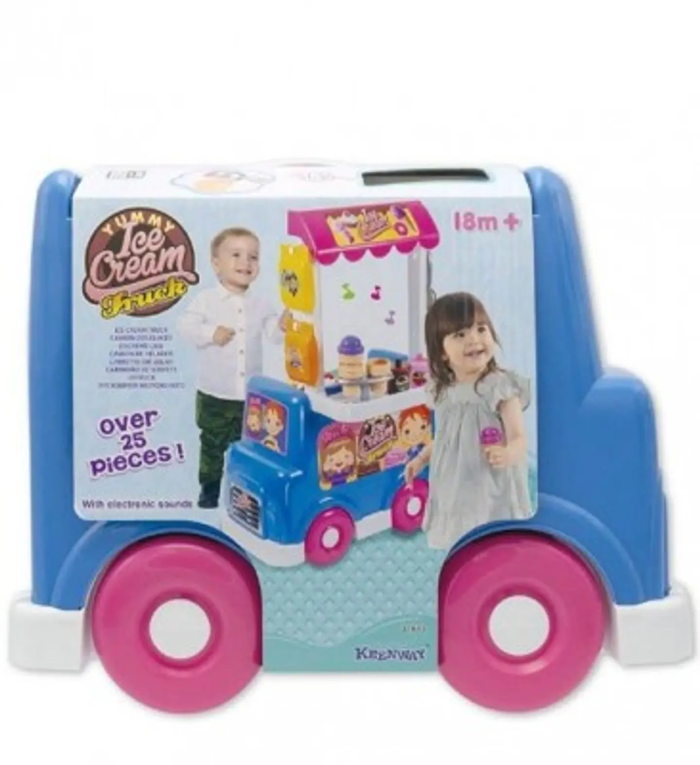 Camion De Helados Keenway Para Niña Electrónico Con Luces 1