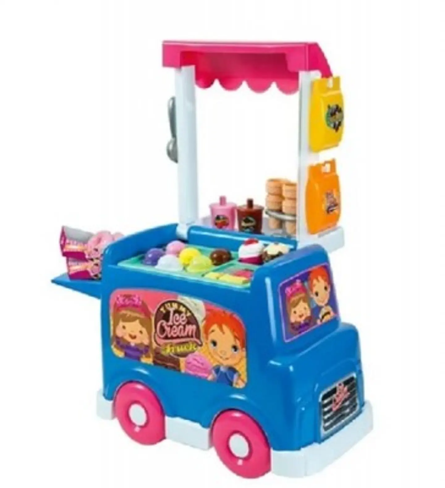 Camion De Helados Keenway Para Niña Electrónico Con Luces 2