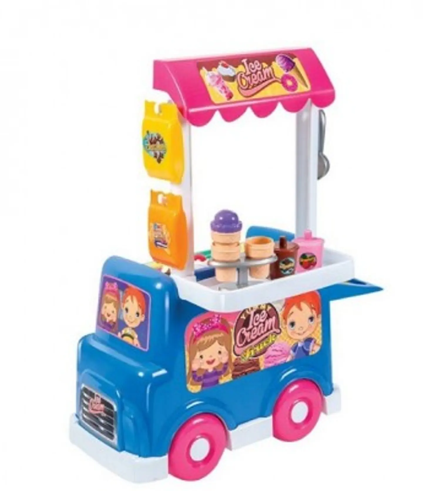 Camion De Helados Keenway Para Niña Electrónico Con Luces 4