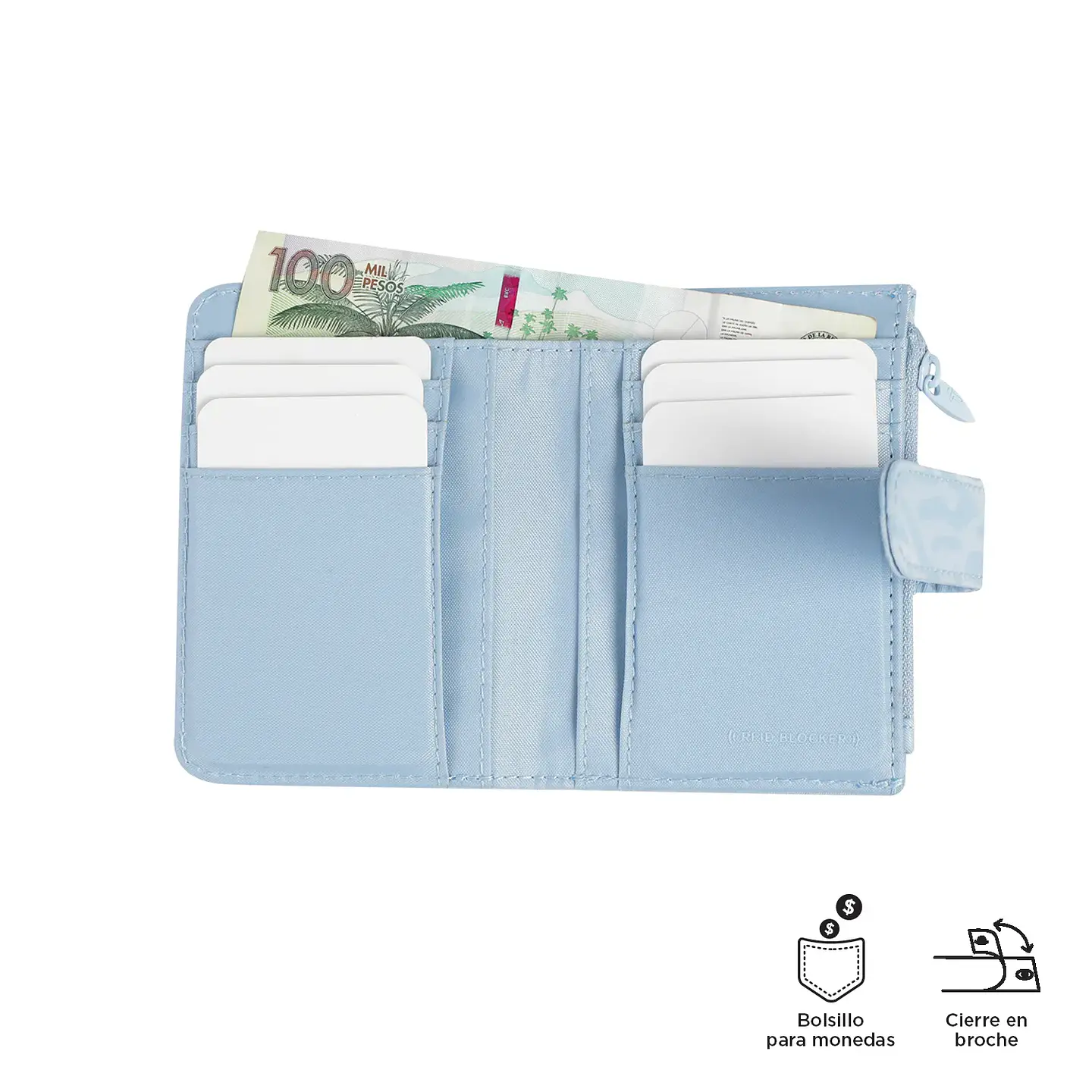 Billetera  Totto Texture Dull con RFID Blocker 3
