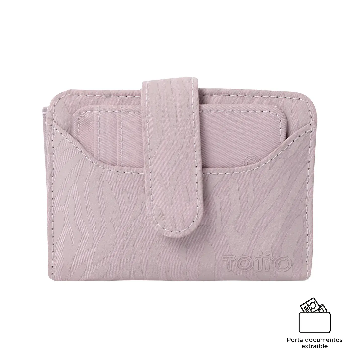 Billetera  Totto Texture Dull con RFID Blocker 8